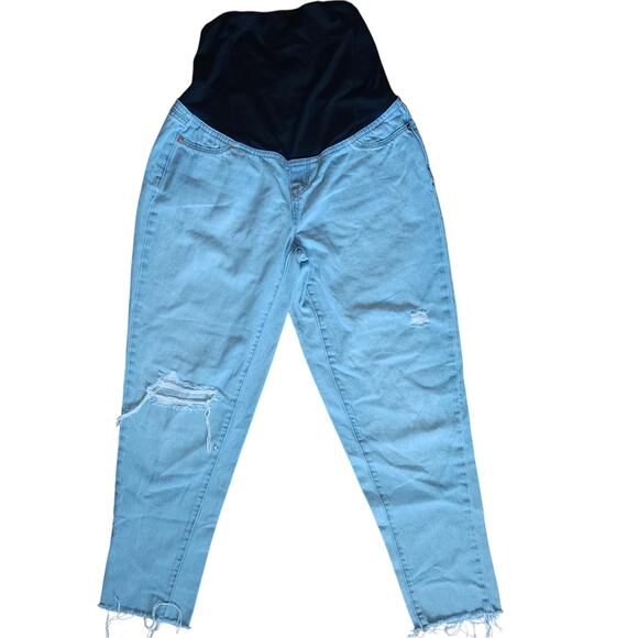 Ingrid + Isabel Isabel Maternity Jeans BUNDLE size 2 Boyfriend + Jegging - Picture 2 of 8